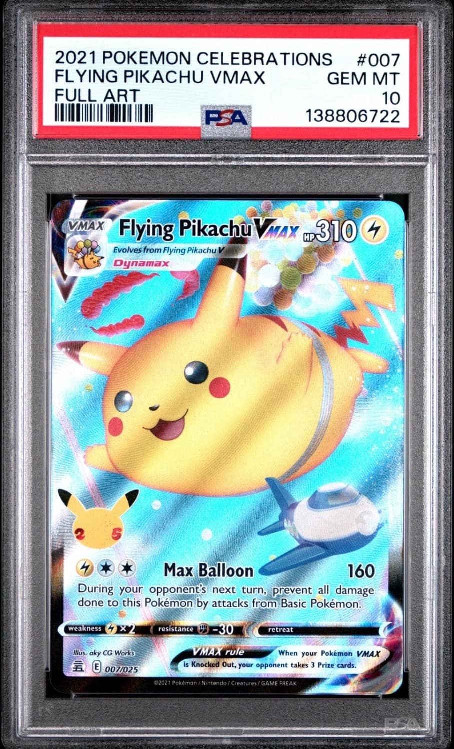 Flying Pikachu Vmax