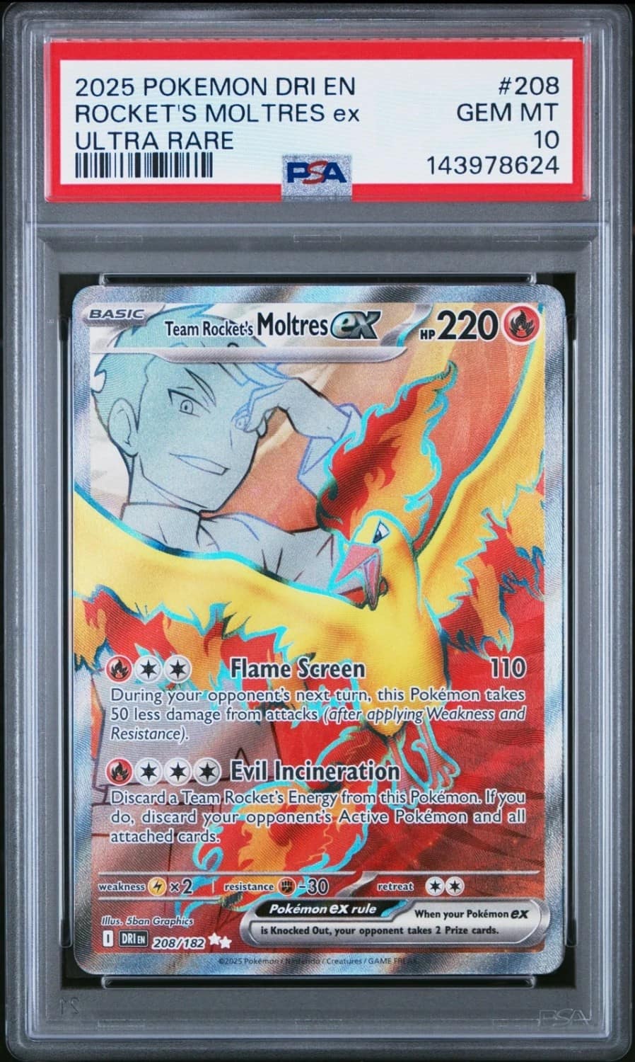 Rocket'S Moltres Ex
