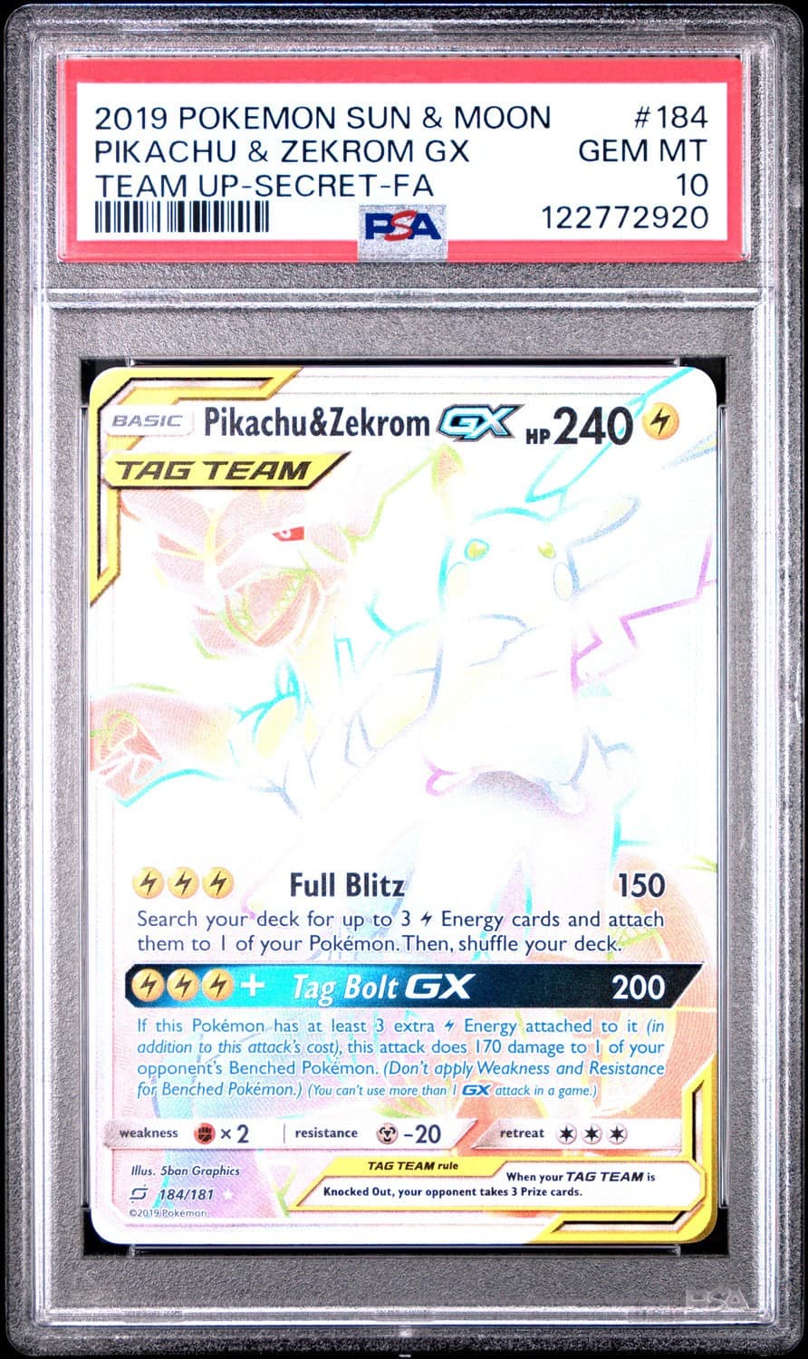 Pikachu & Zekrom Gx