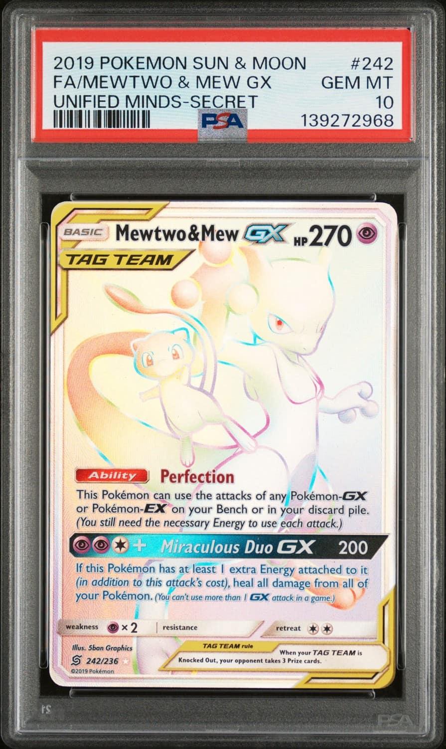 Mewtwo & Mew Gx