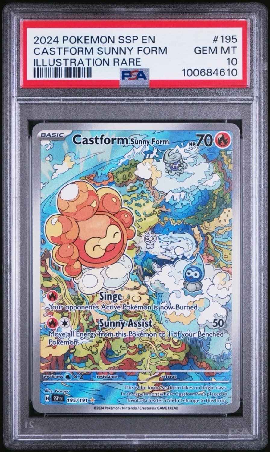 Castform Sunny Form
