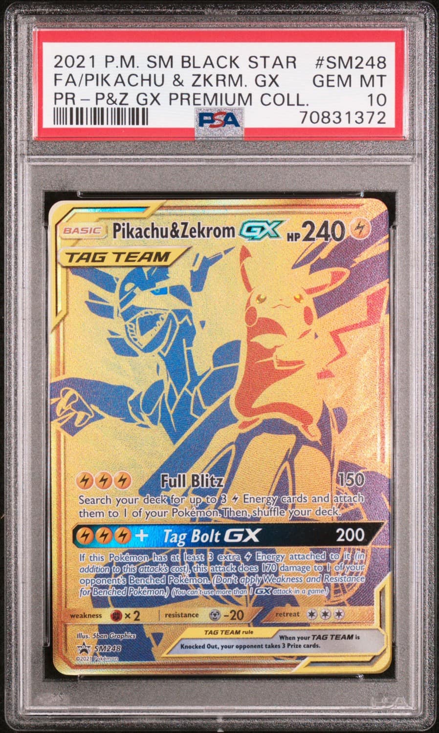 Pikachu & Zekrom Gx
