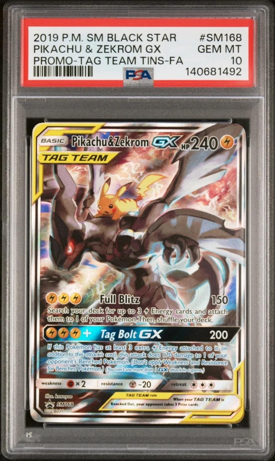Pikachu & Zekrom Gx