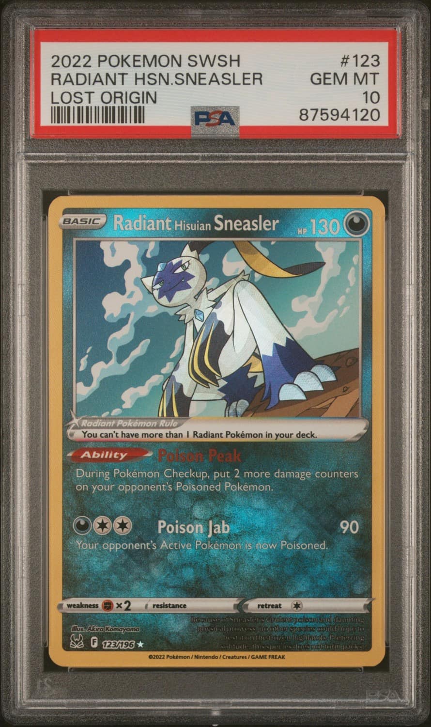 Radiant Hisuian Sneasler