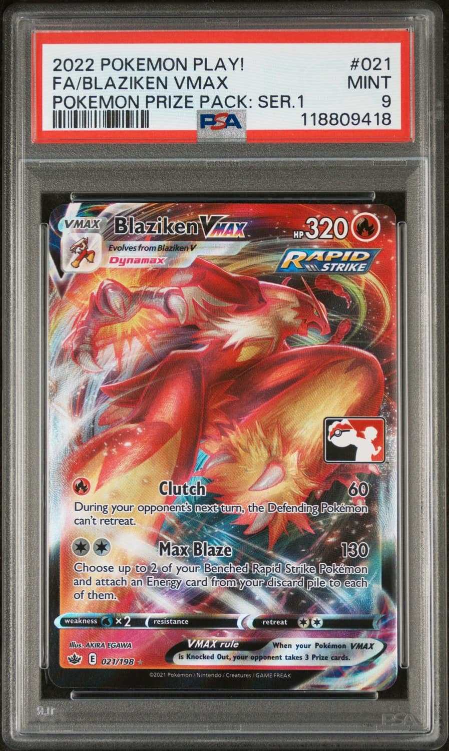 Blaziken Vmax