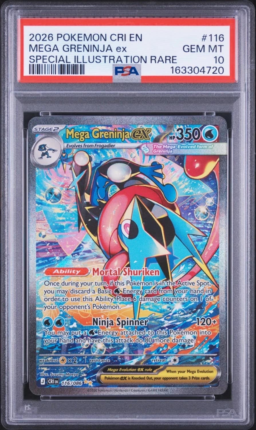 Mega Greninja Ex