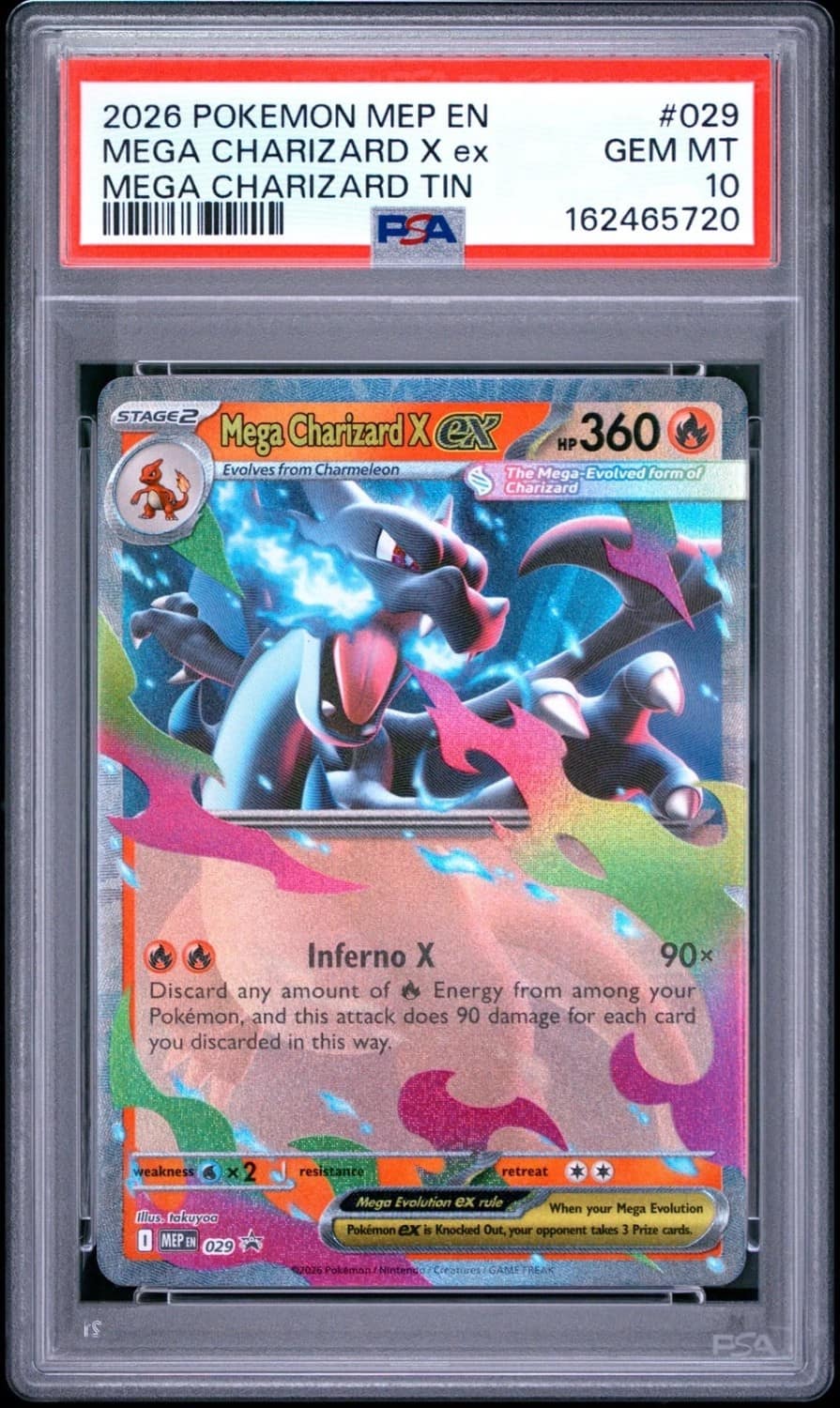 Mega Charizard X Ex