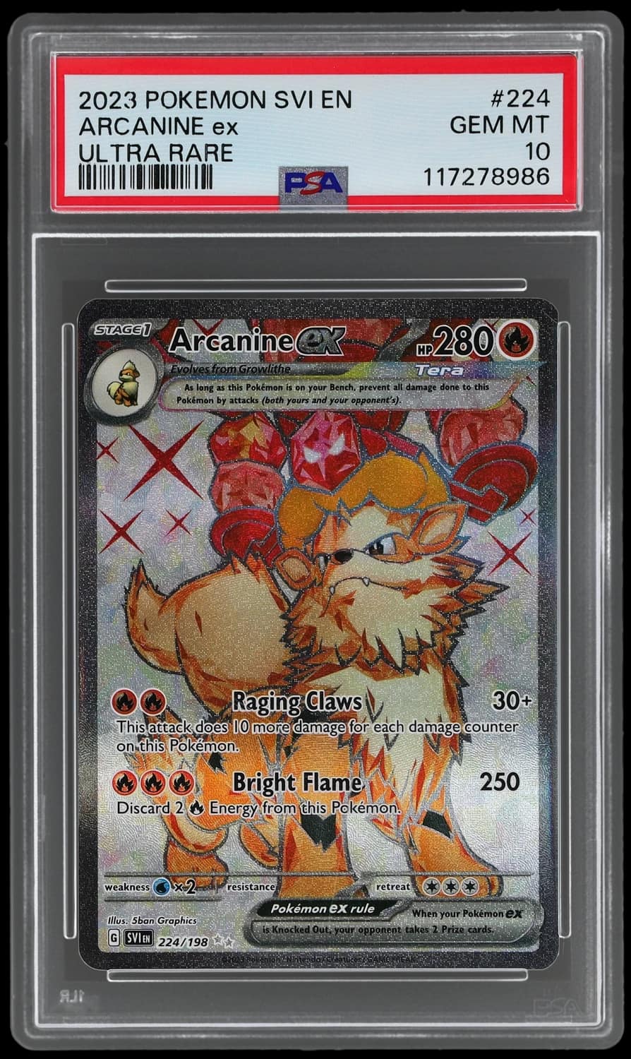 Arcanine Ex