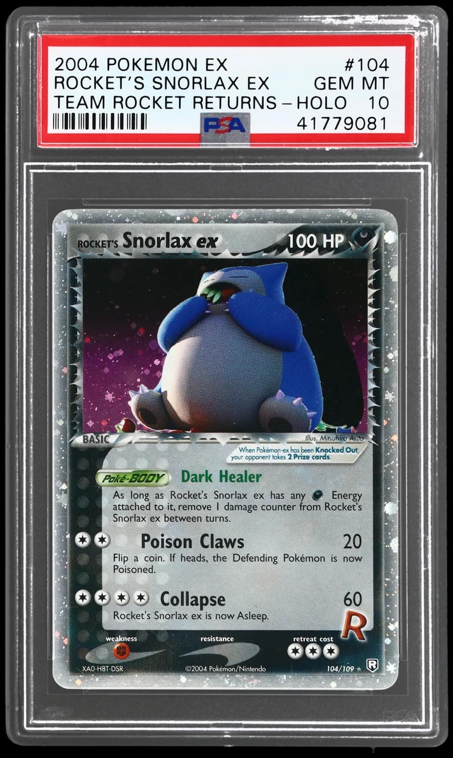 Rocket'S Snorlax Ex