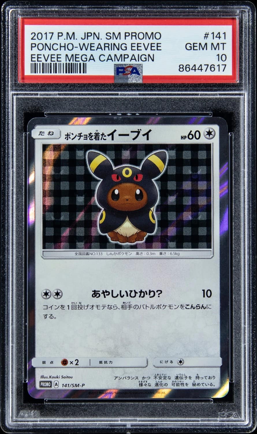 Poncho-Wearing Eevee
