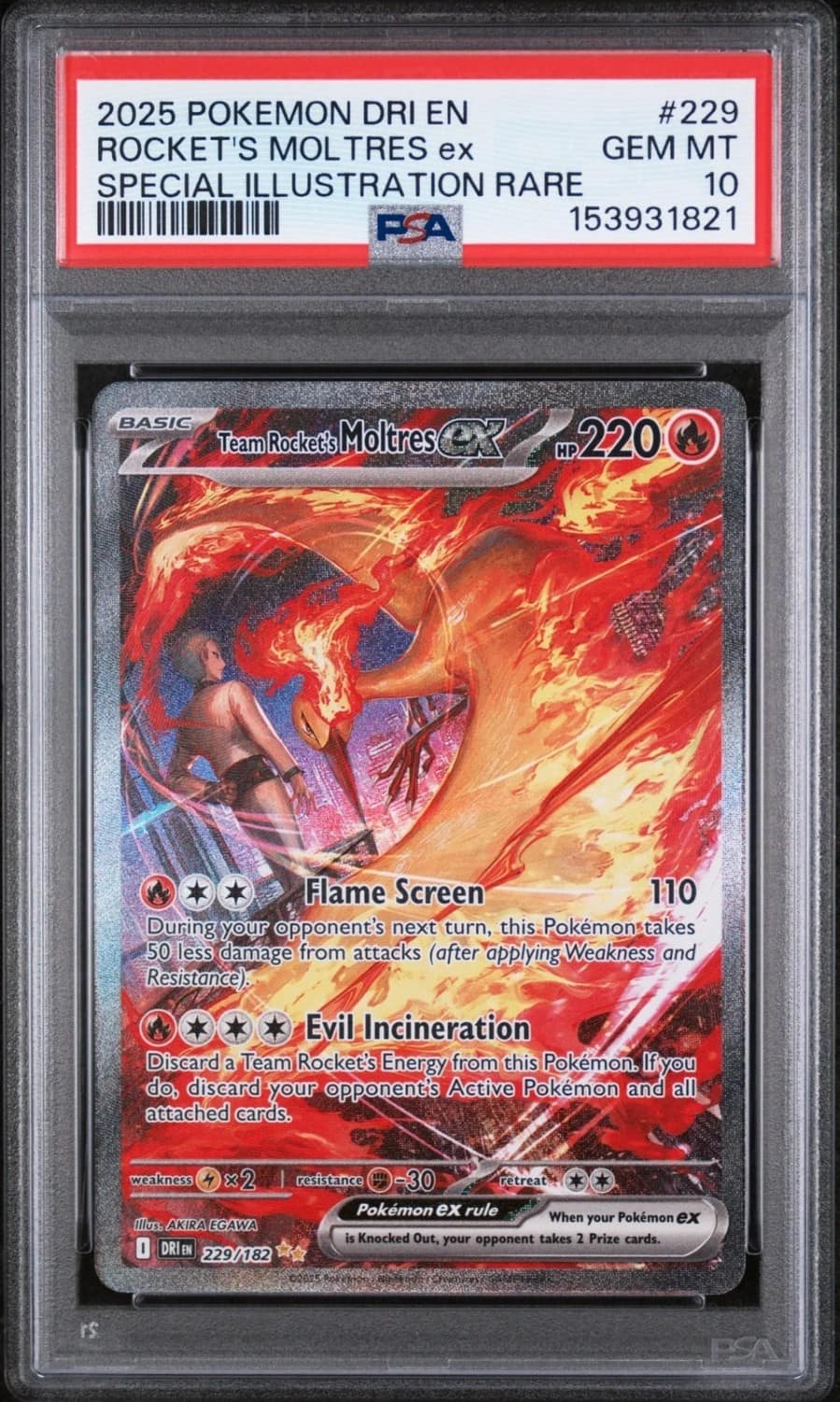 Rocket'S Moltres Ex