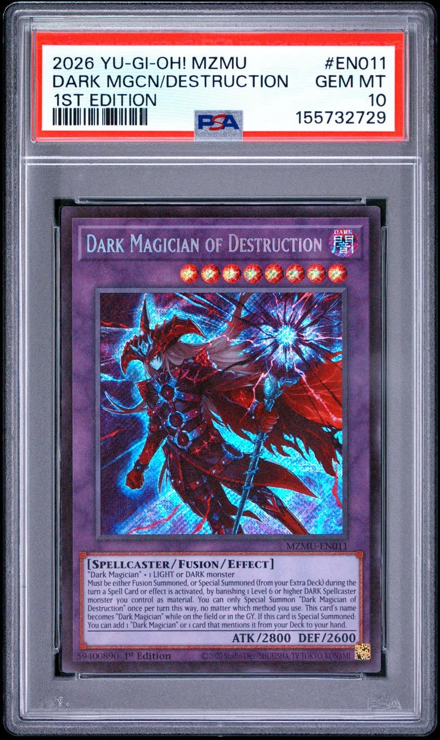 Dark Mgcn/destruction