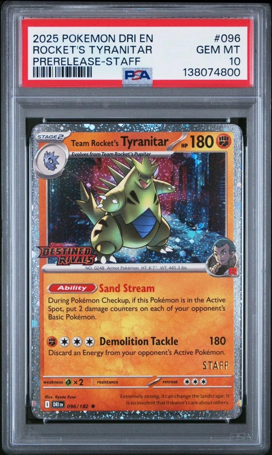 Rocket'S Tyranitar