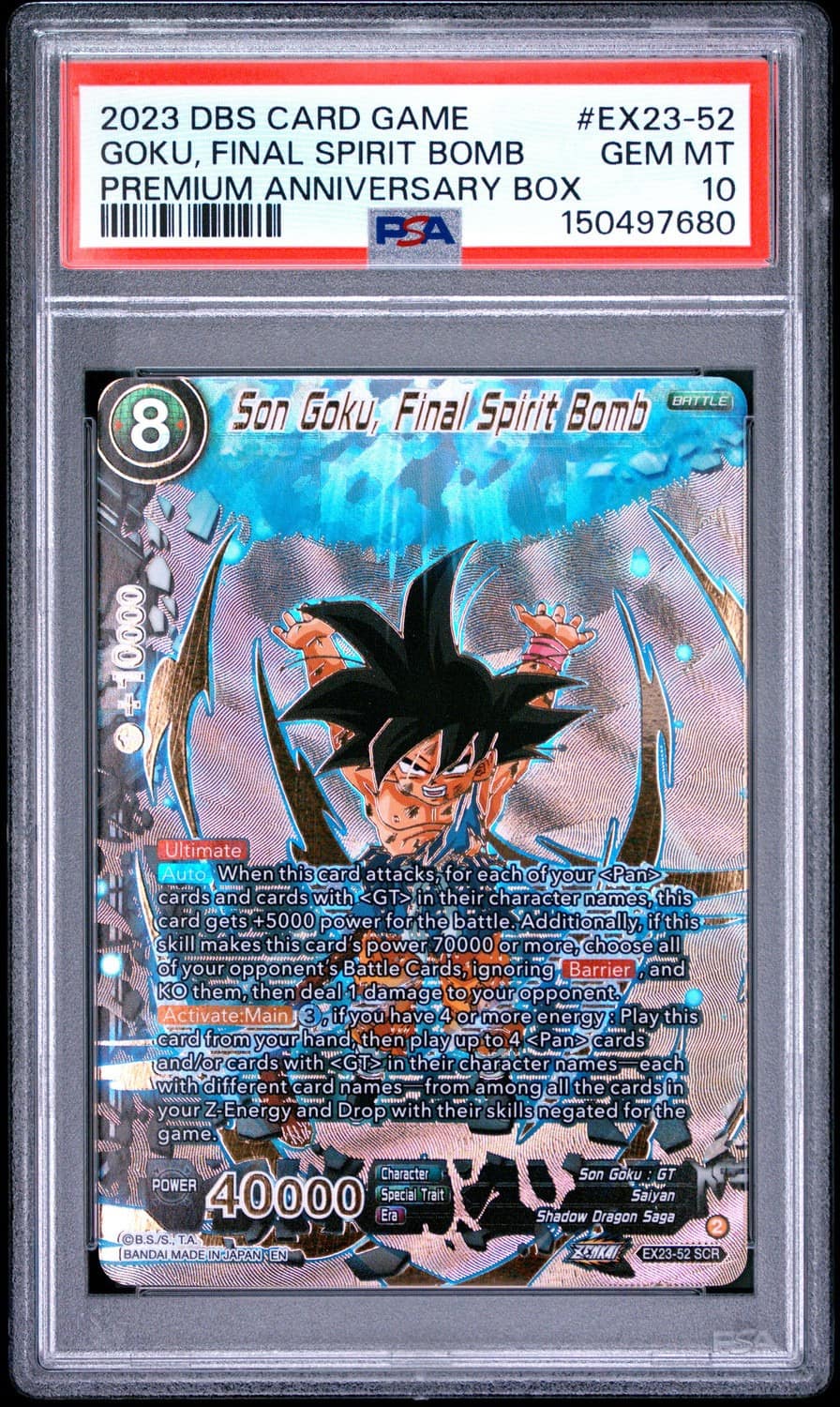 Goku, Final Spirit Bomb