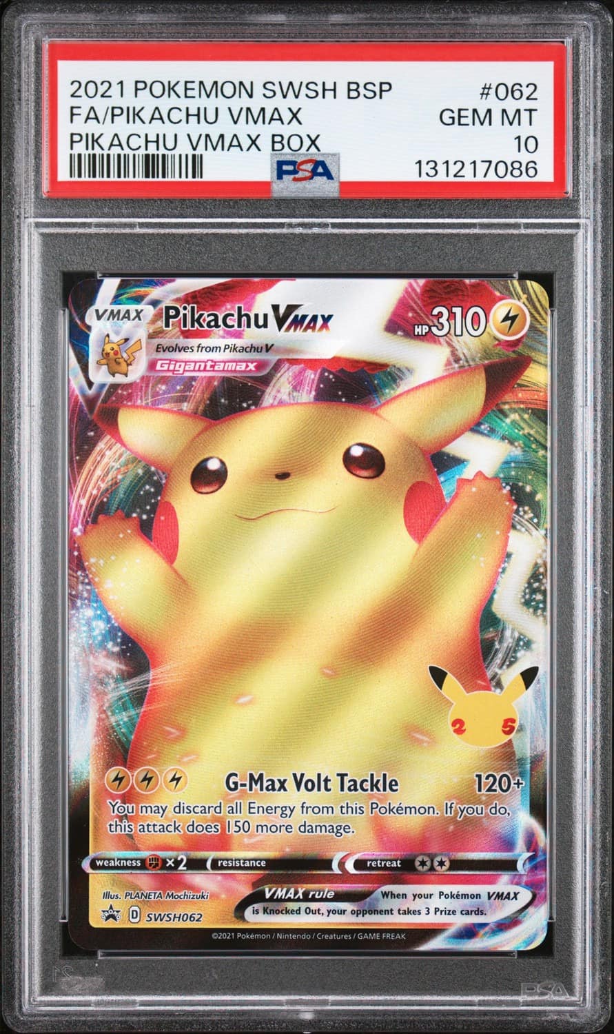 Pikachu Vmax