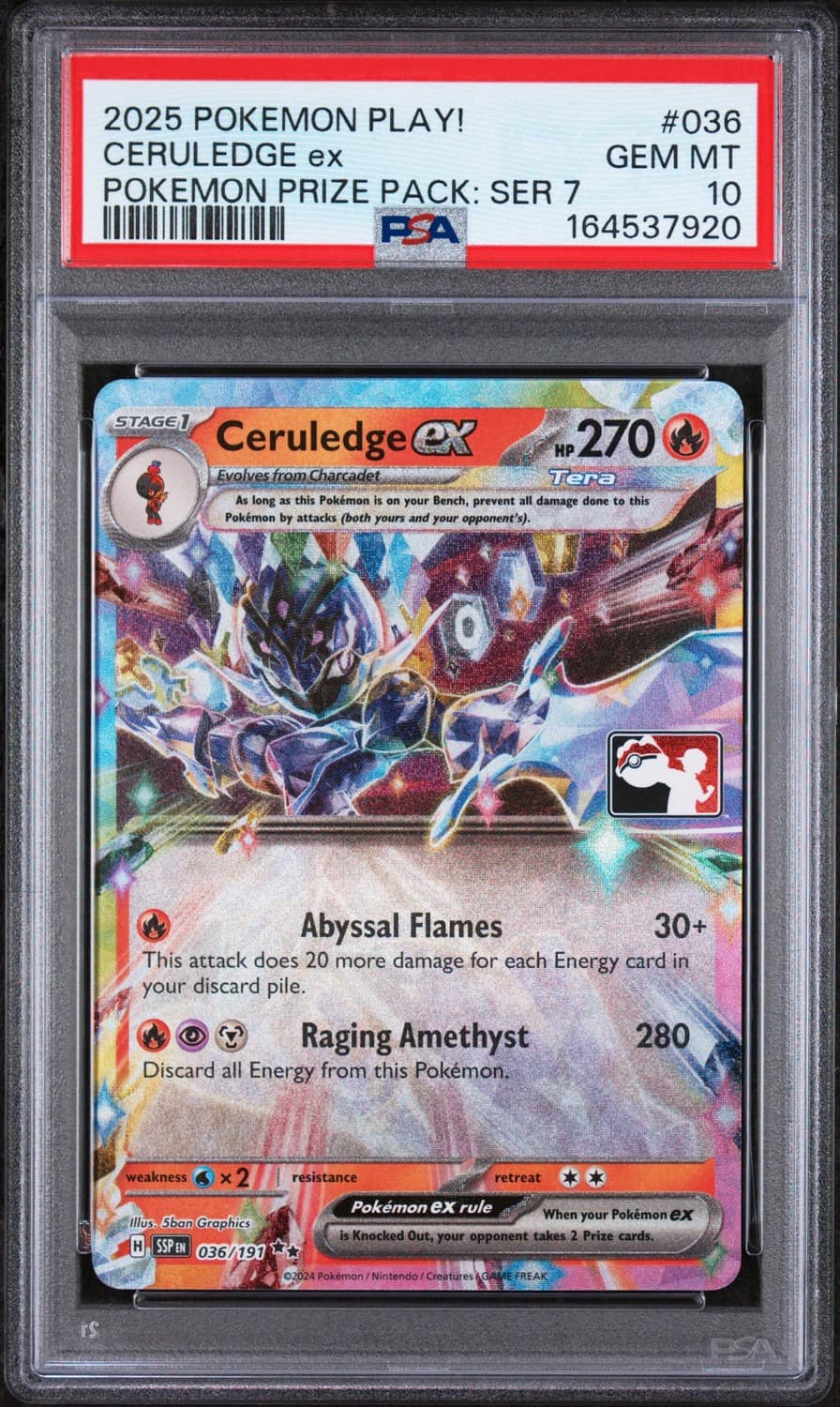 Ceruledge Ex