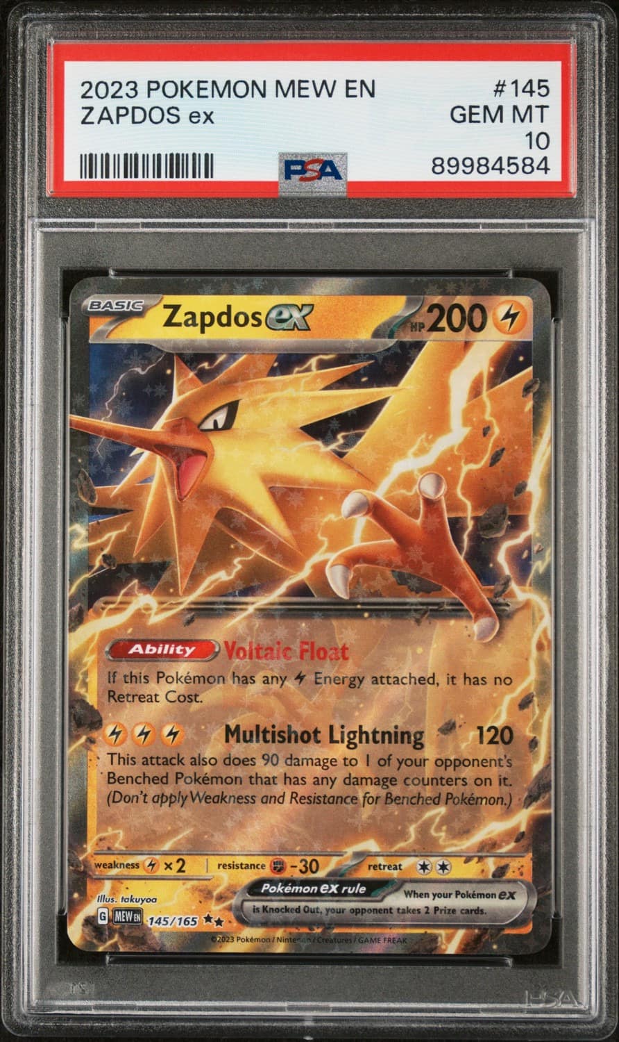 Zapdos Ex