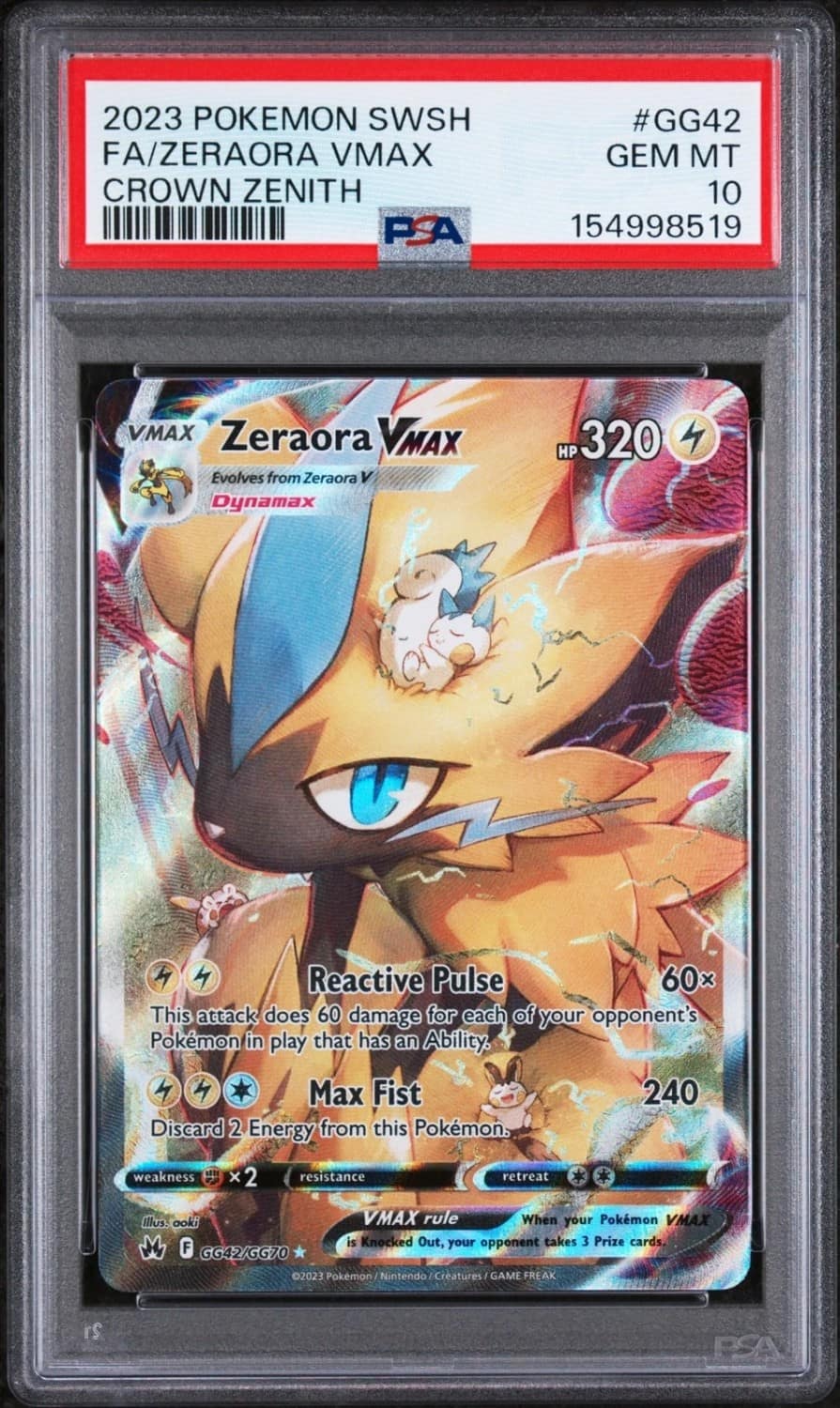Zeraora Vmax