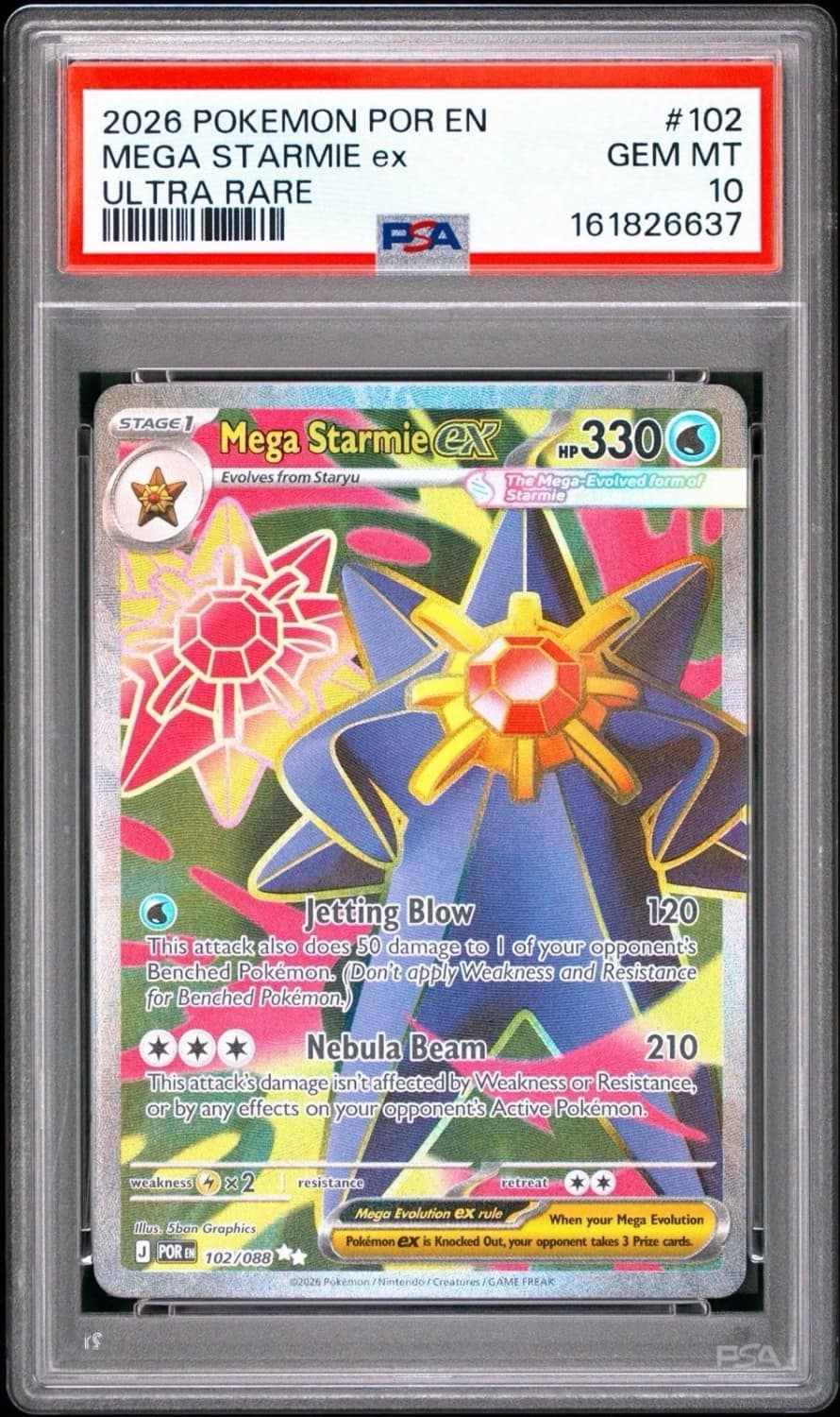 Mega Starmie Ex