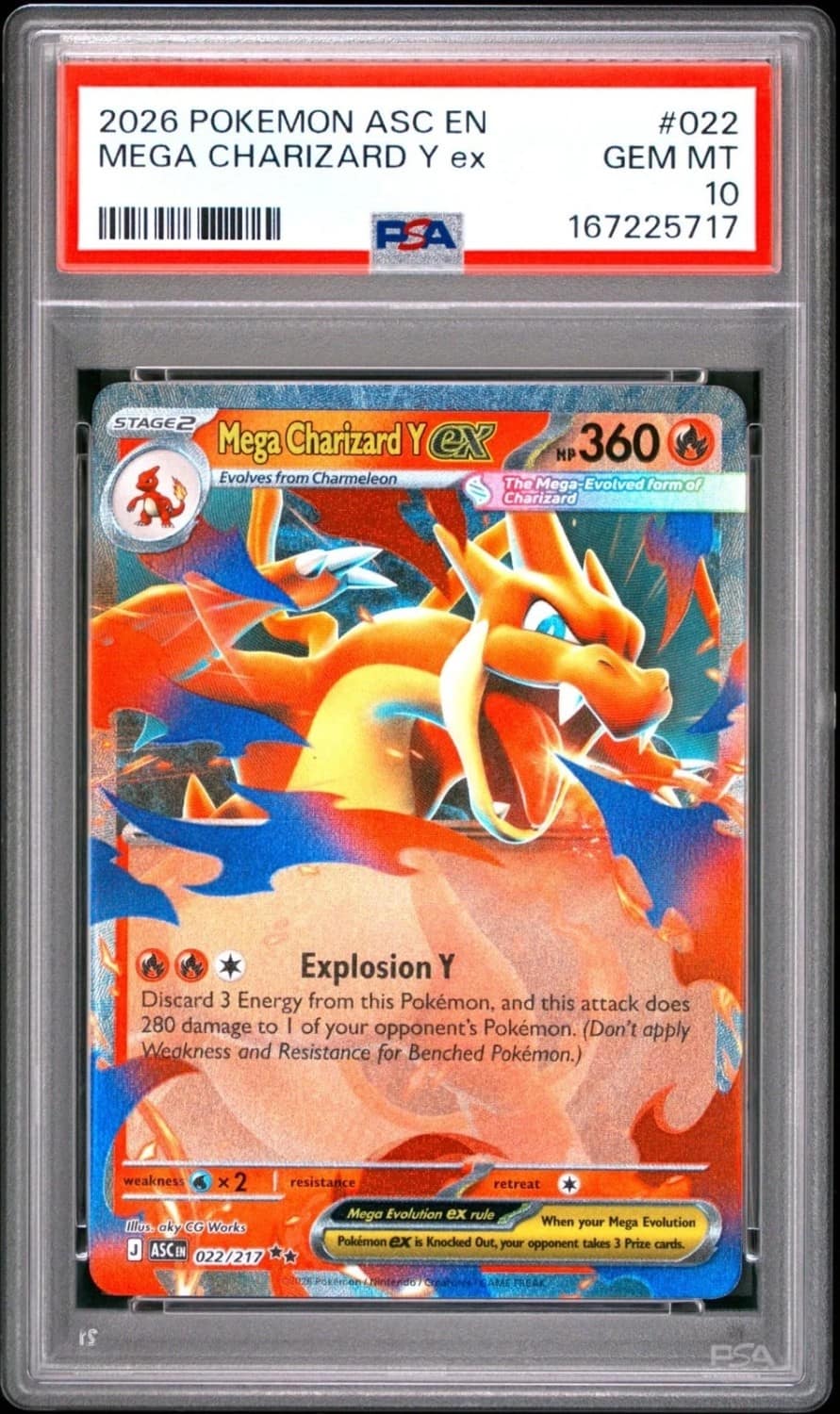 Mega Charizard Y Ex