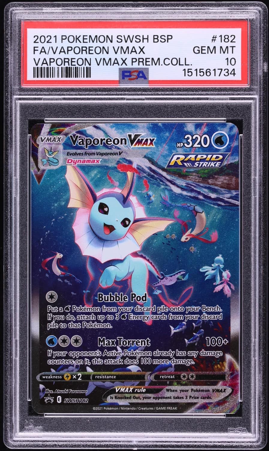 Vaporeon Vmax