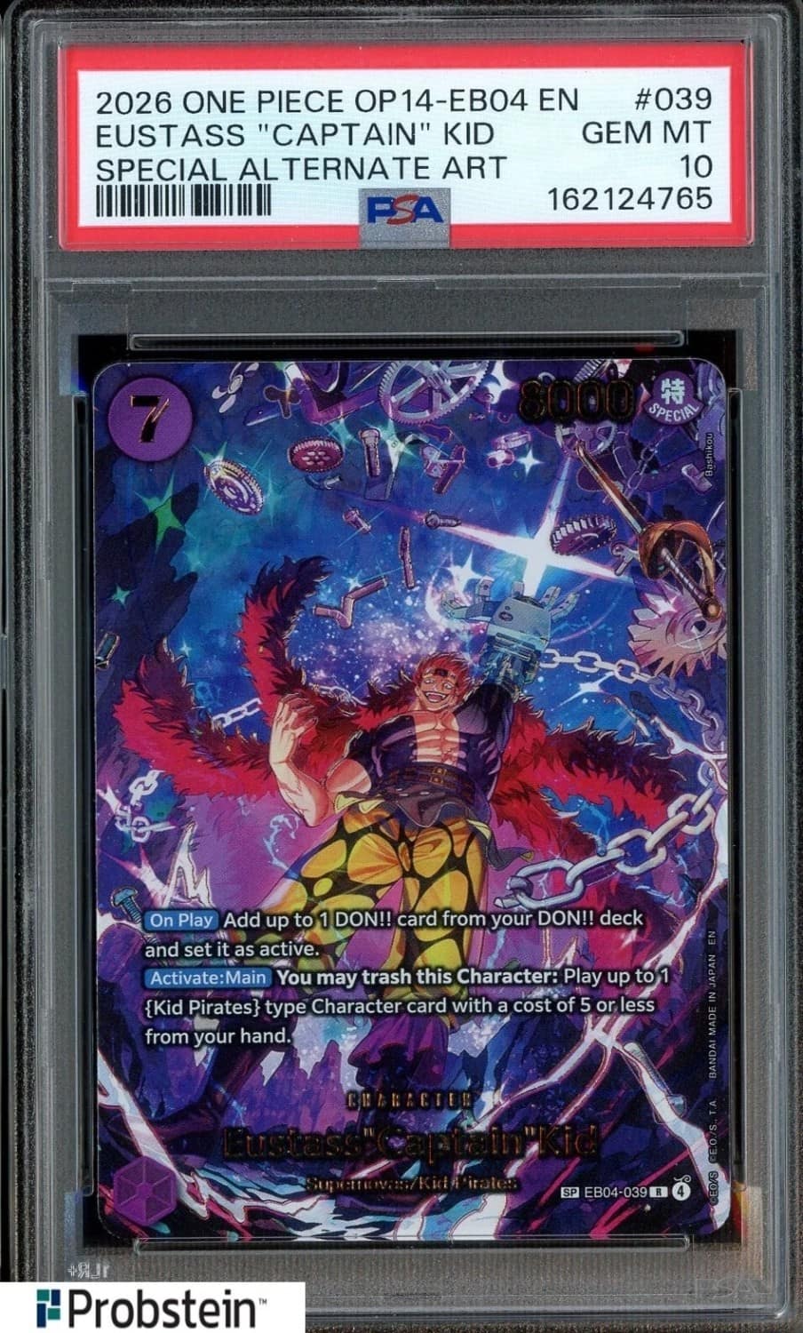 Eustass "captain" Kid