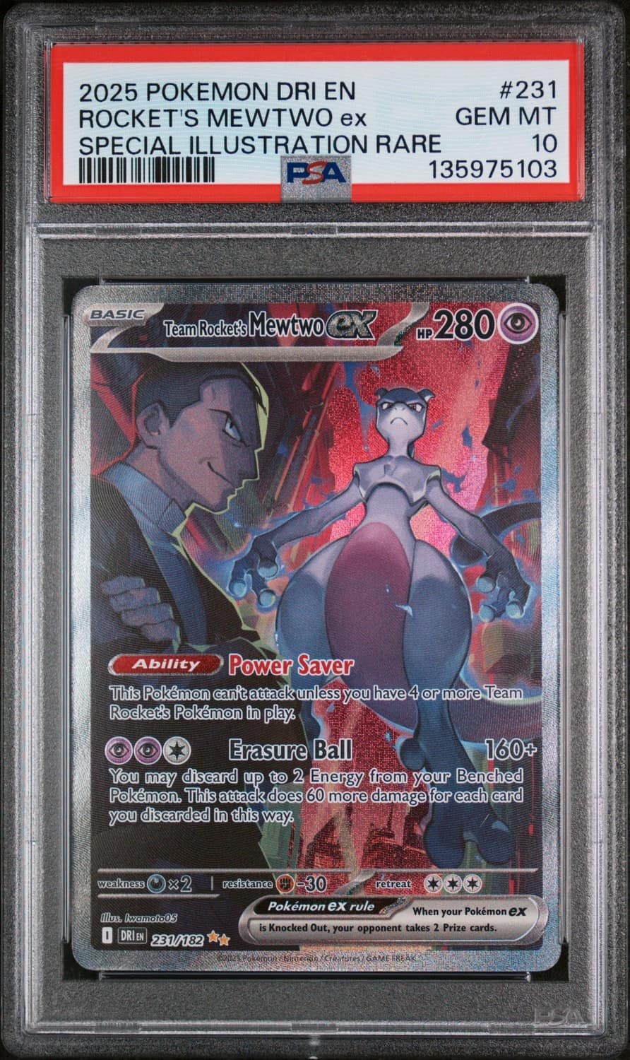 Rocket'S Mewtwo Ex