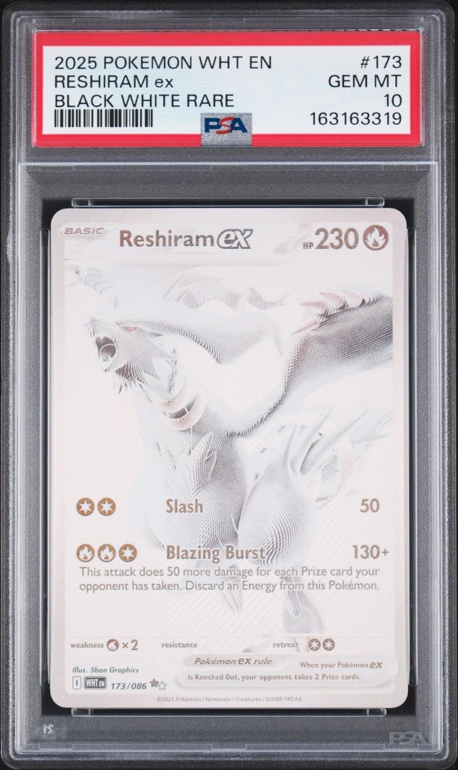 Reshiram Ex