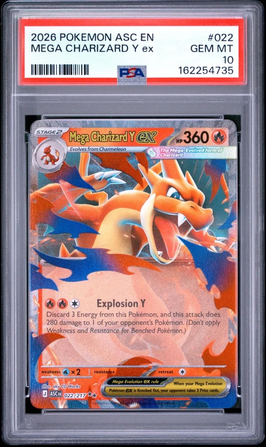 Mega Charizard Y Ex