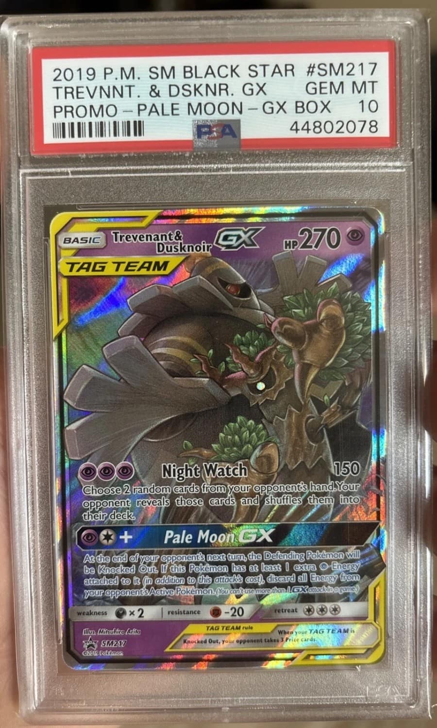 Trevenant & Dusknoir Gx