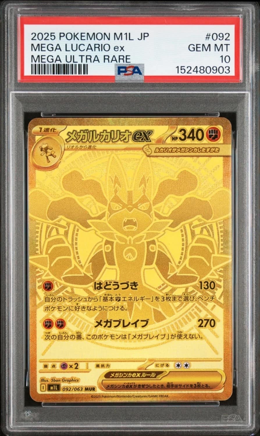 Mega Lucario Ex