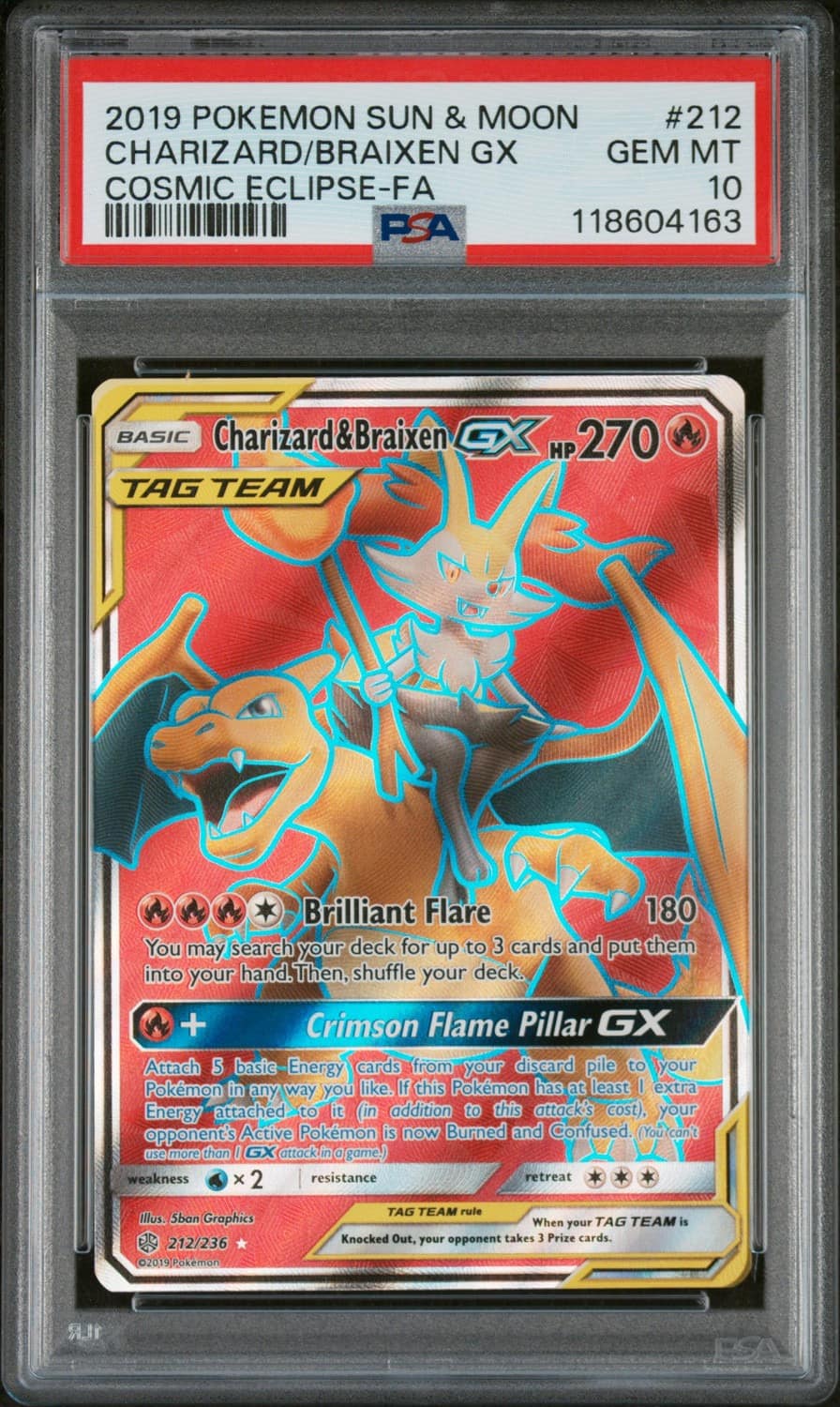Charizard/braixen Gx