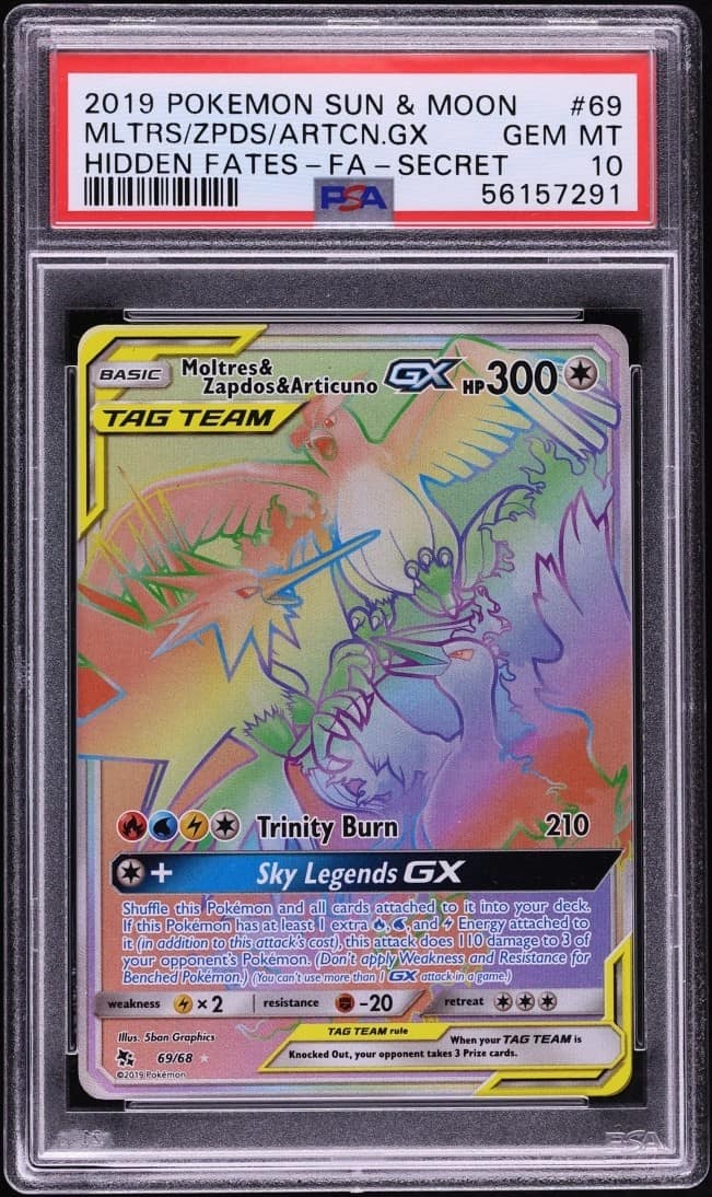 Moltres & Zapdos & Articuno Gx