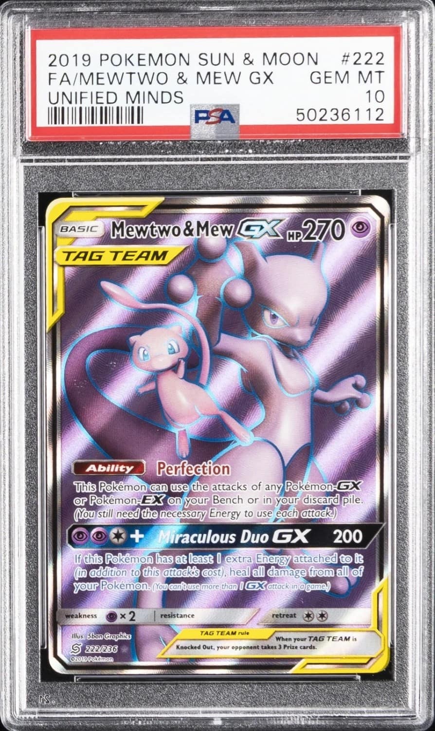Mewtwo & Mew Gx