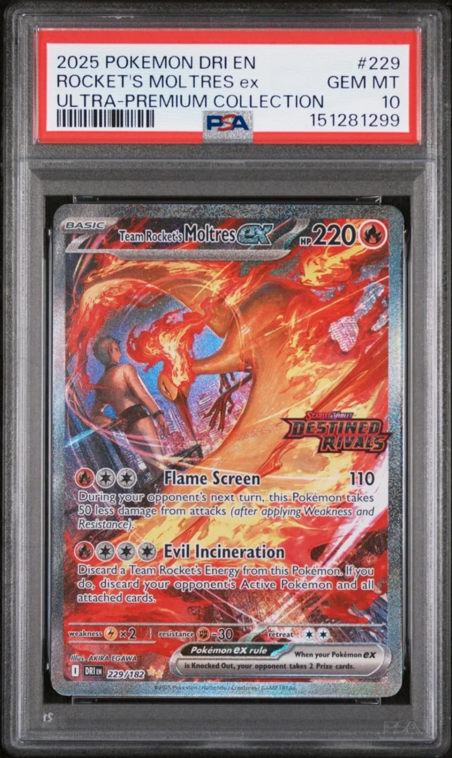 Rocket'S Moltres Ex