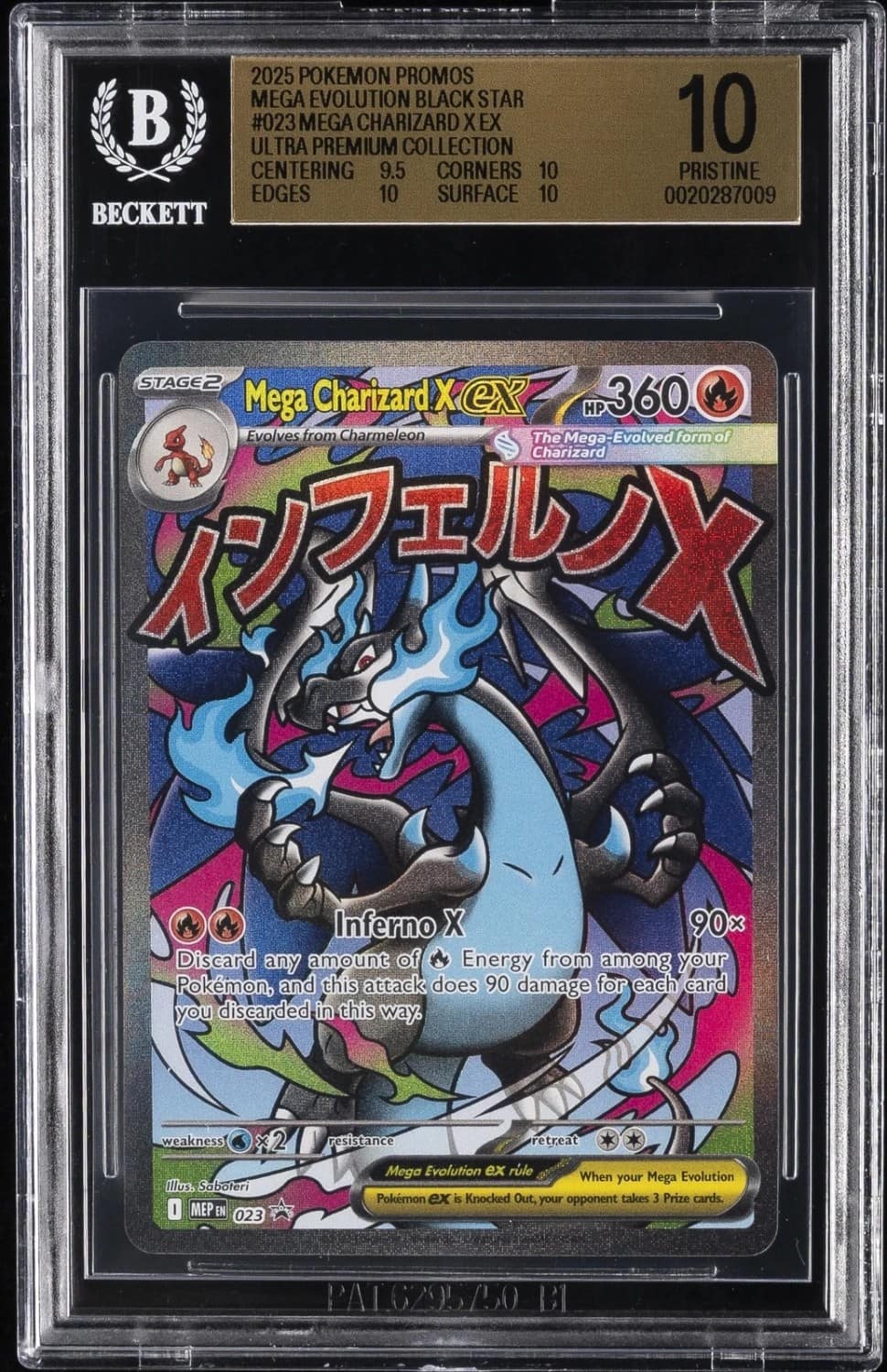 Mega Charizard X Ex