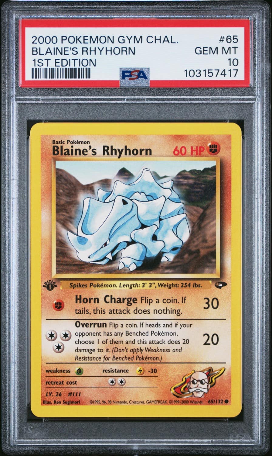 Blaine'S Rhyhorn