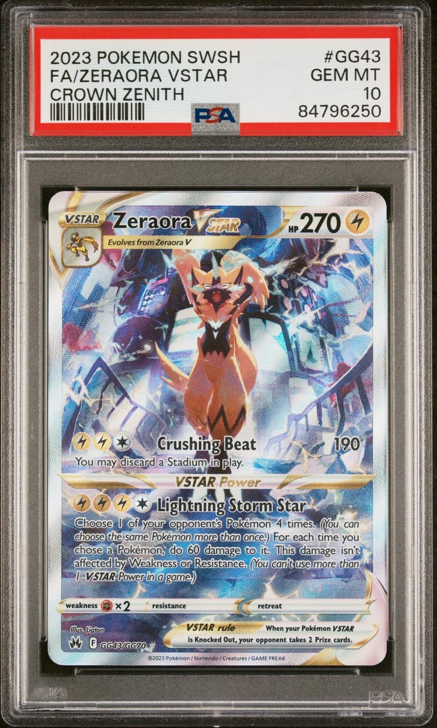 Zeraora Vstar