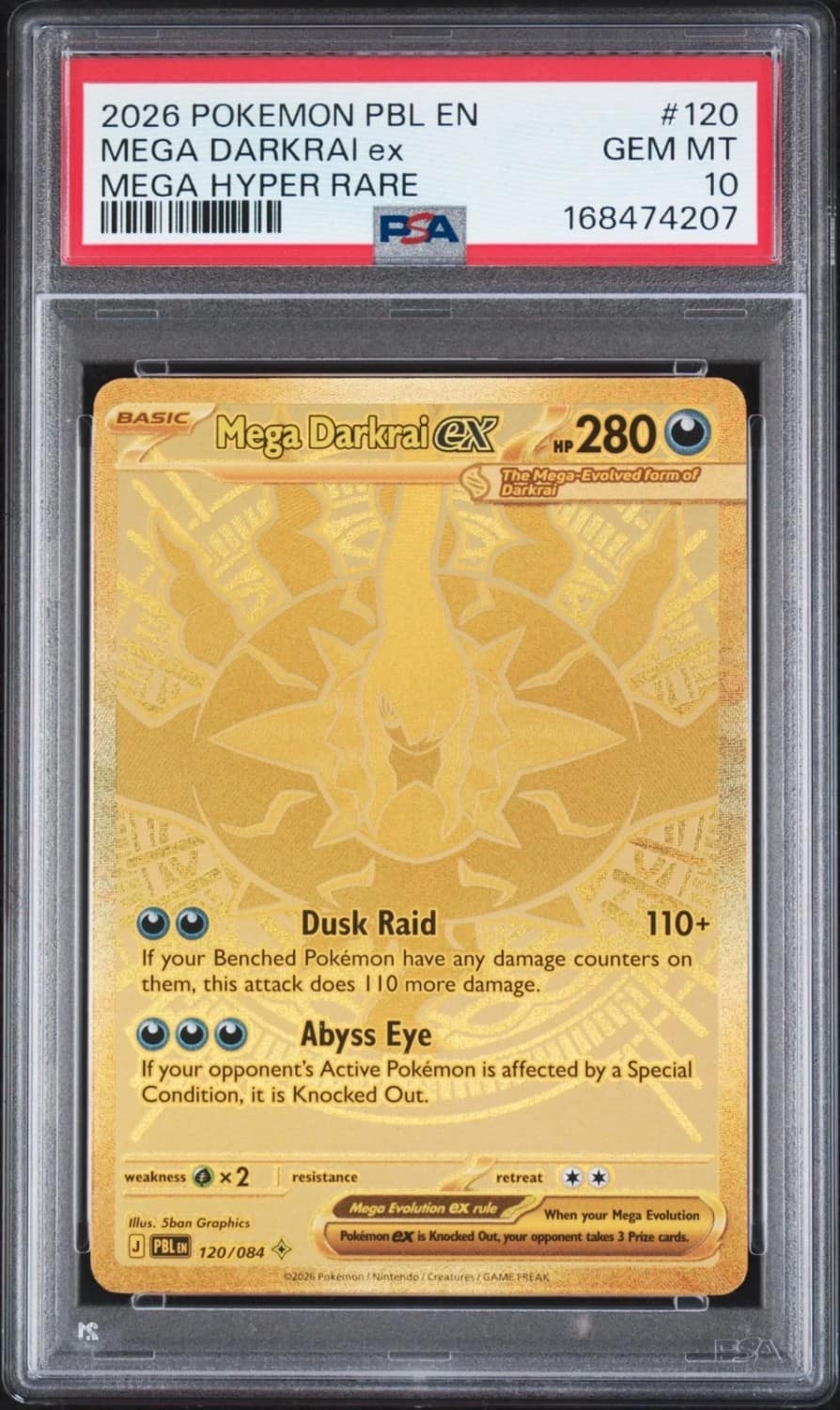 Mega Darkrai Ex