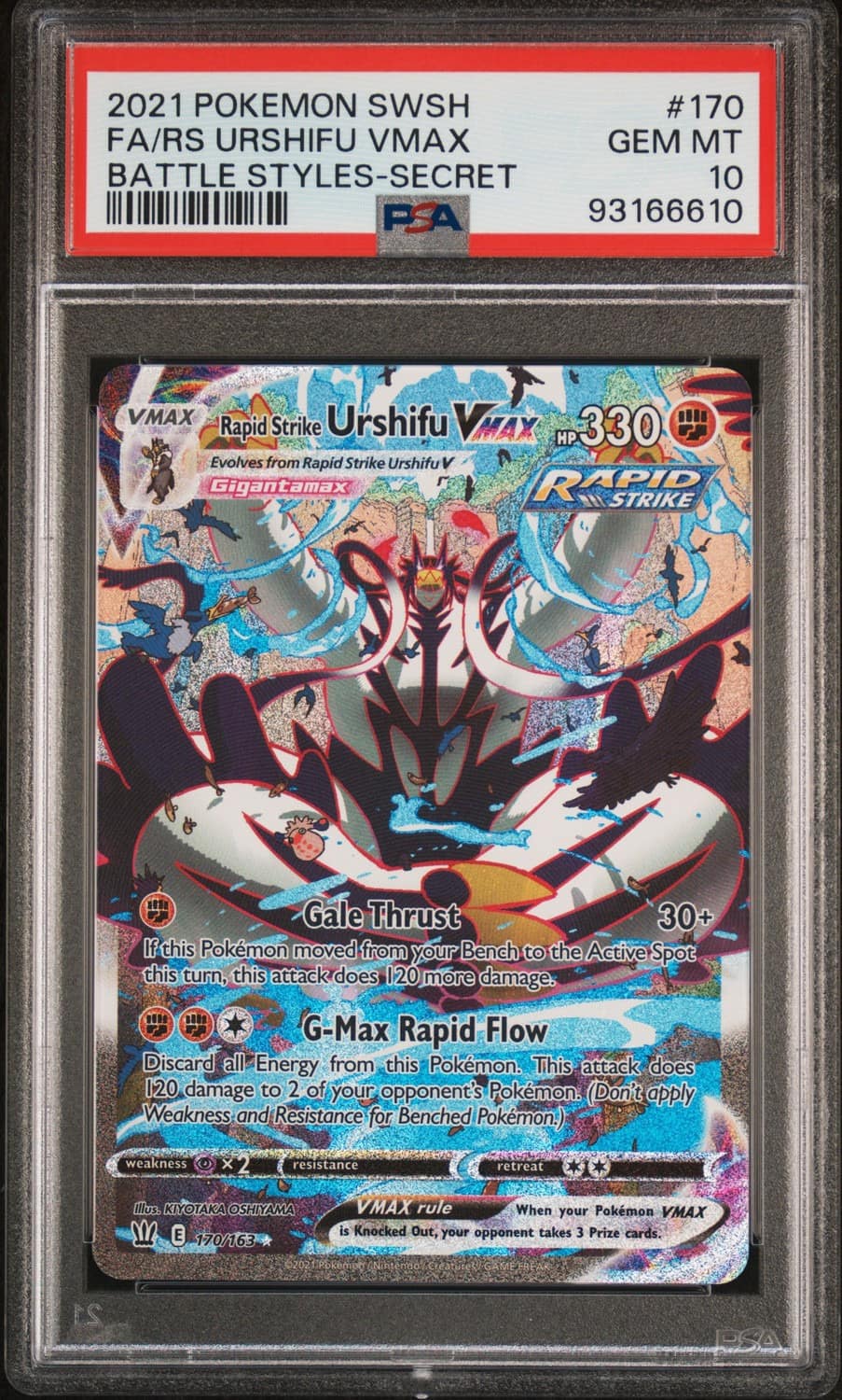 Rapid Strike Urshifu Vmax