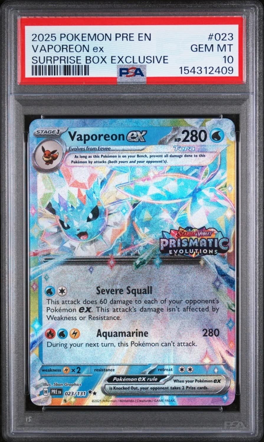 Vaporeon Ex