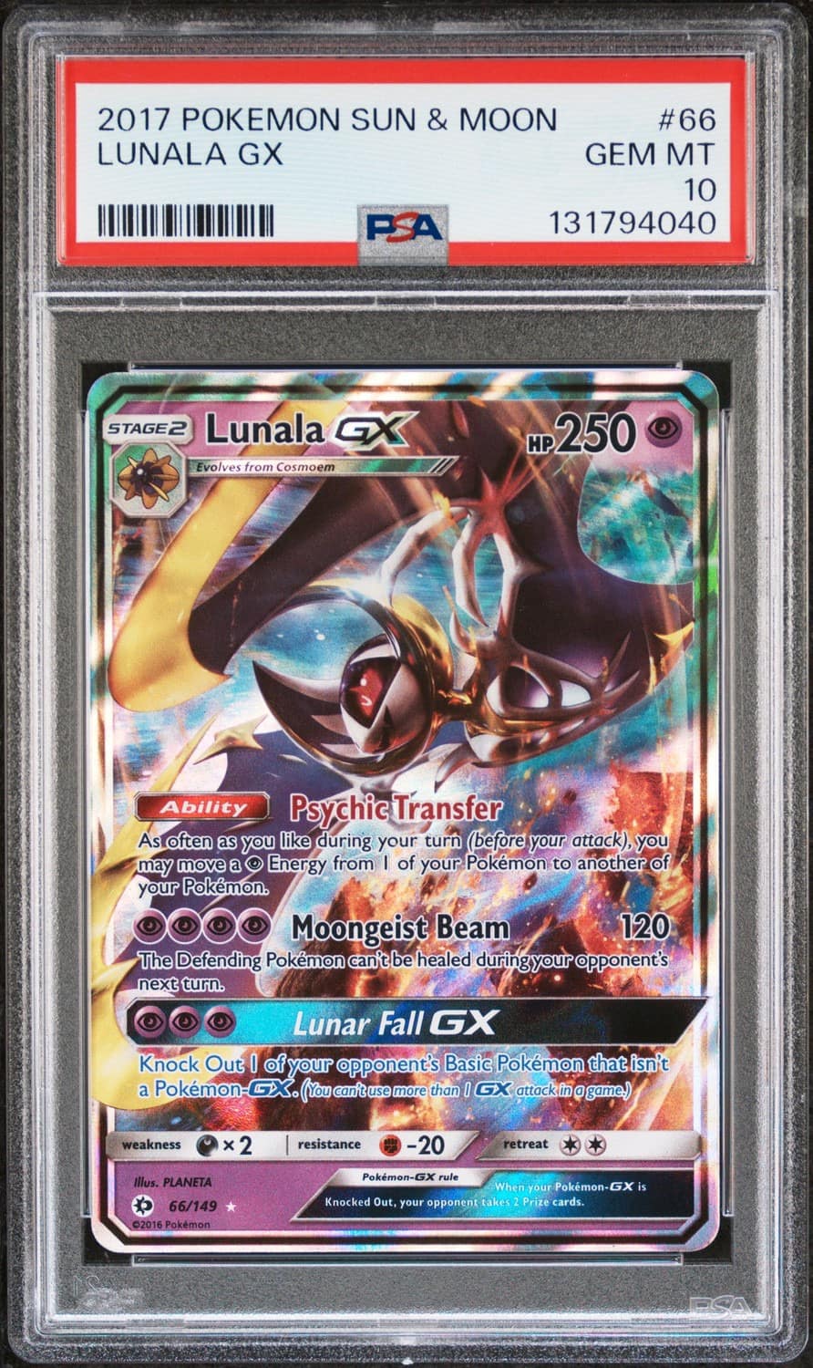 Lunala Gx