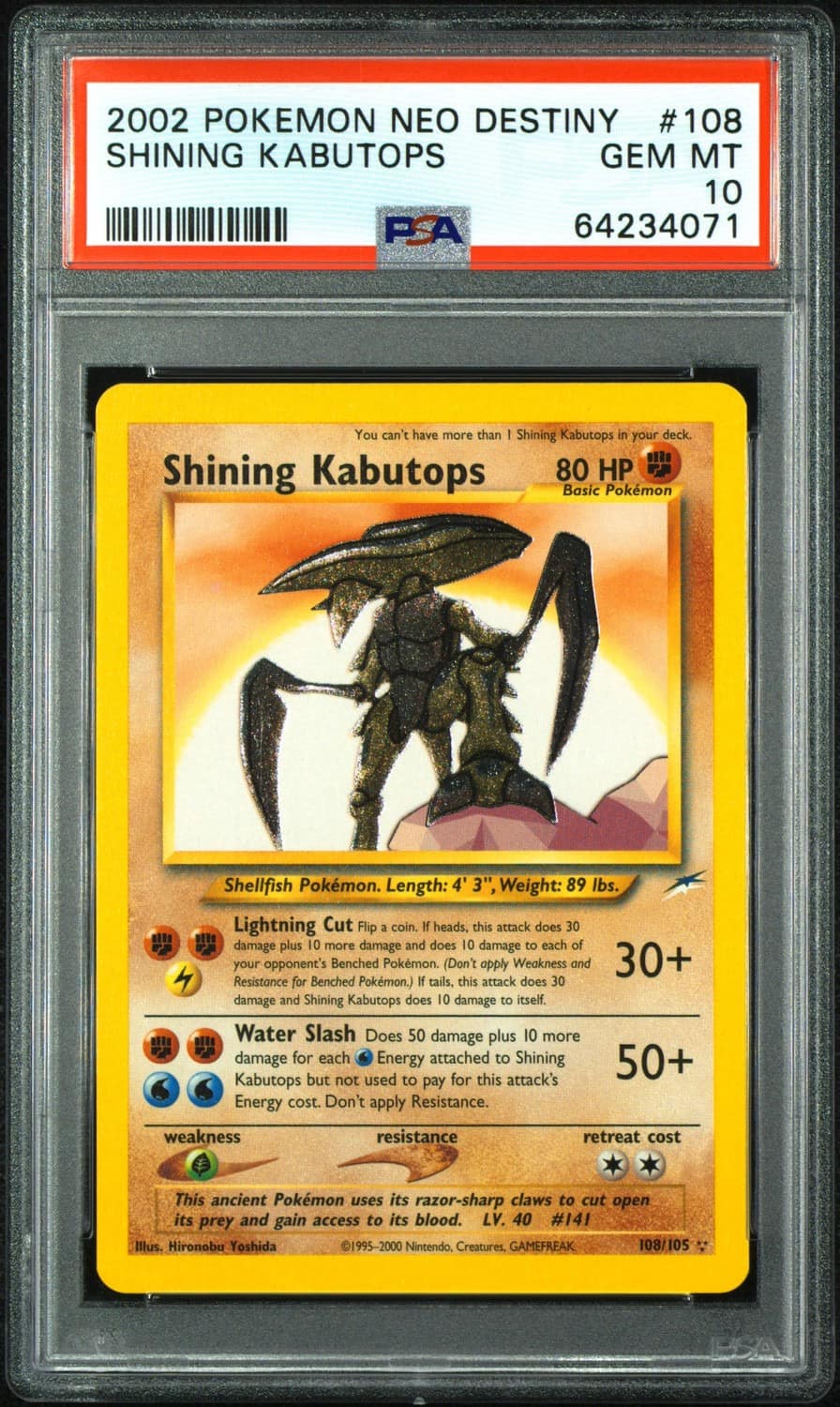 Shining Kabutops