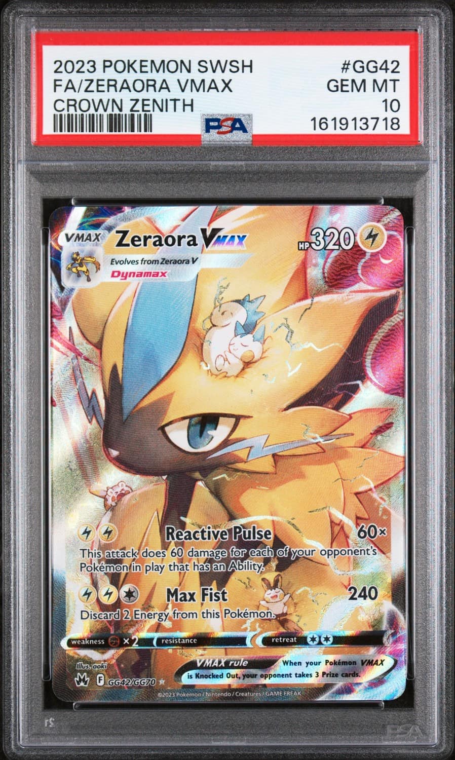 Zeraora Vmax