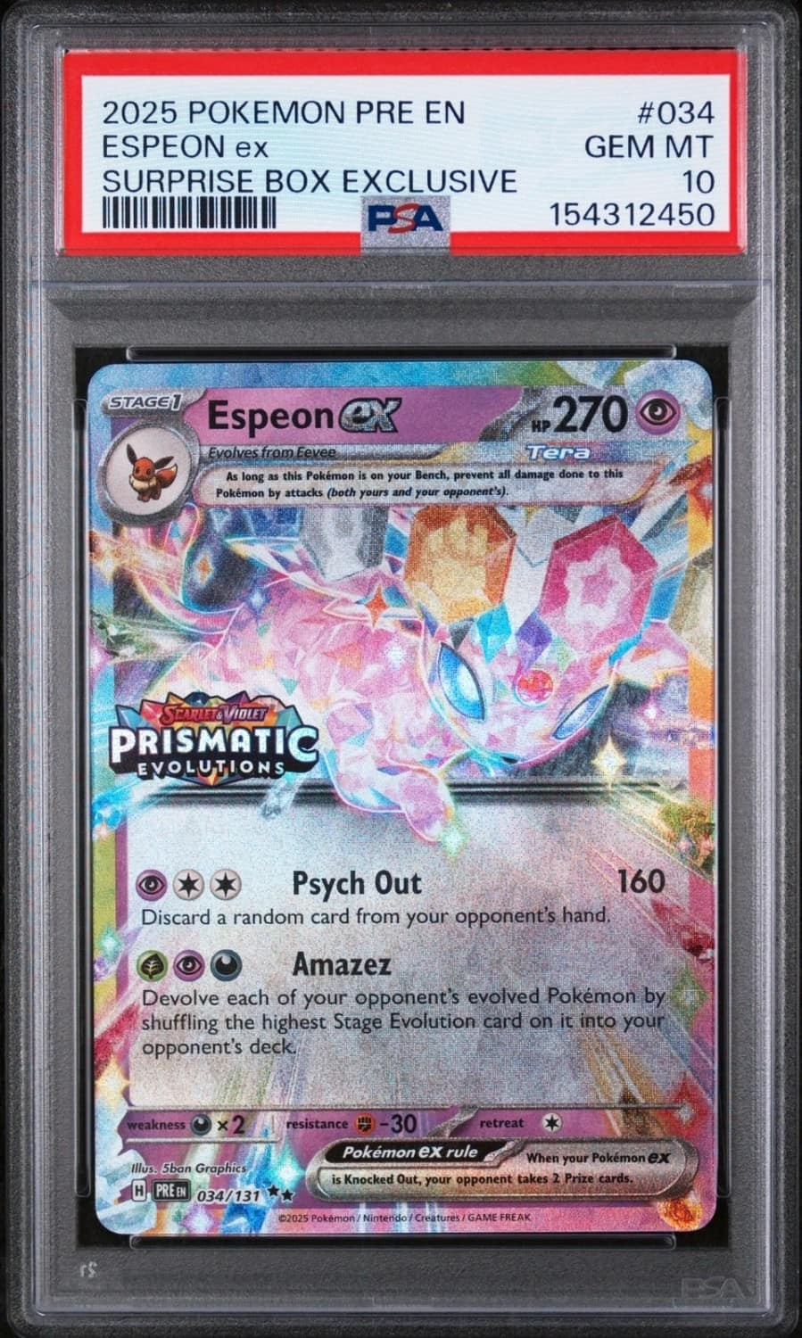 Espeon Ex