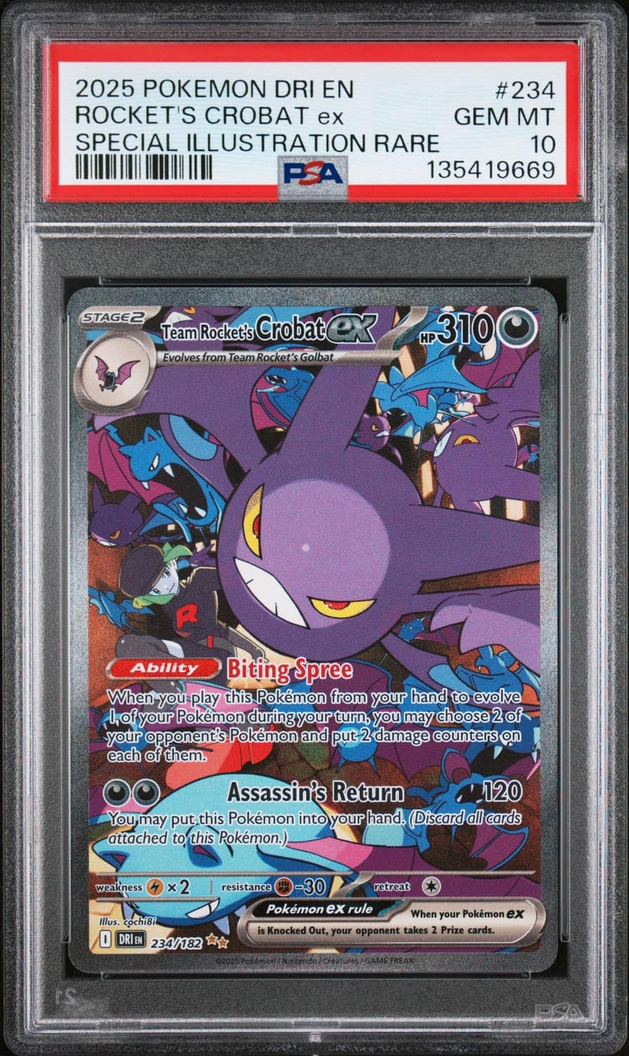 Rocket'S Crobat Ex