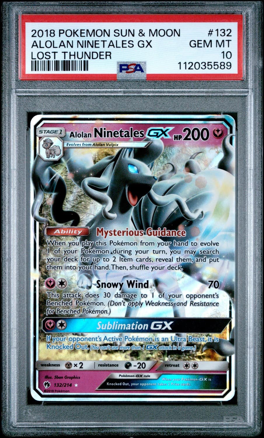 Alolan Ninetales Gx