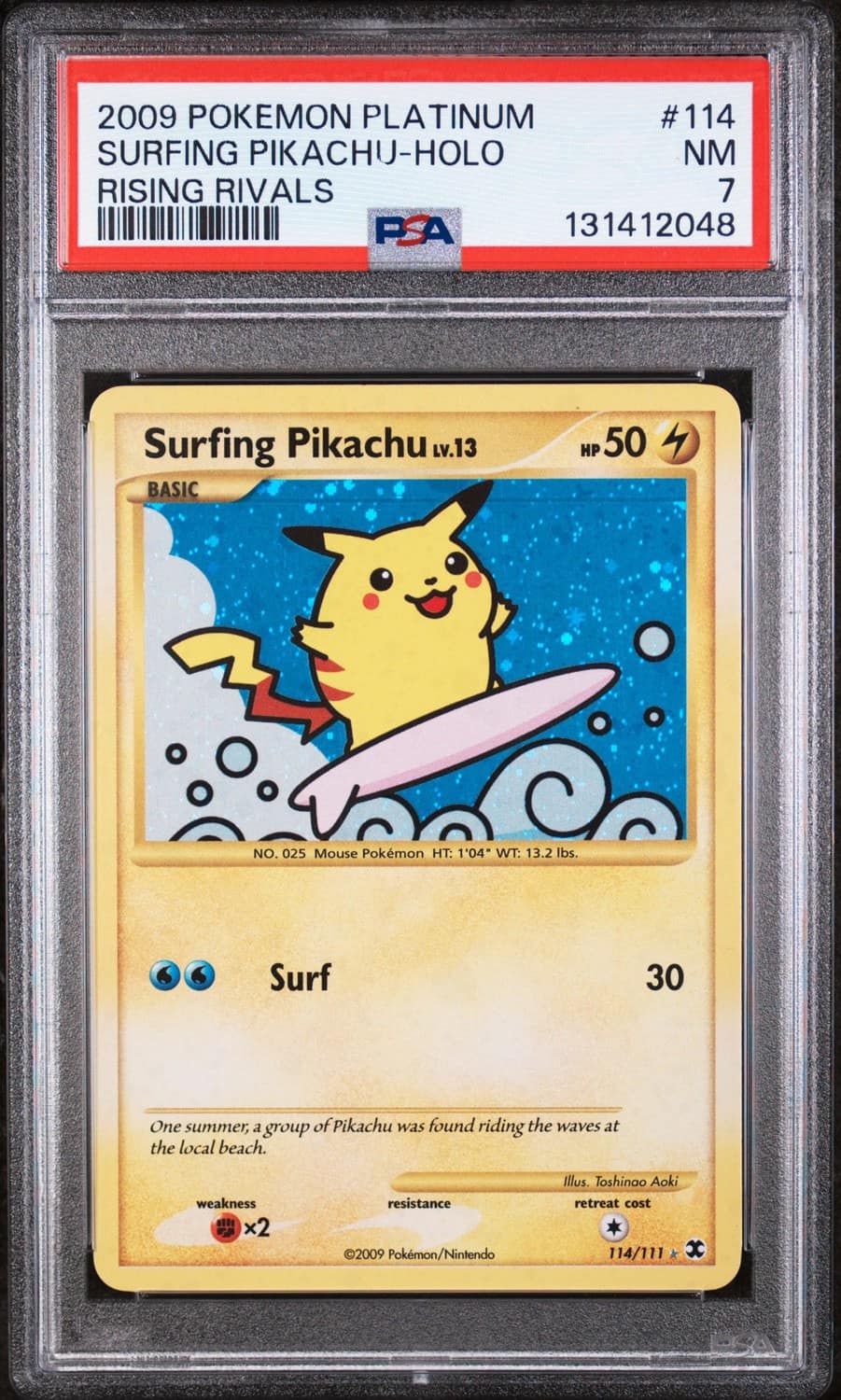 Surfing Pikachu