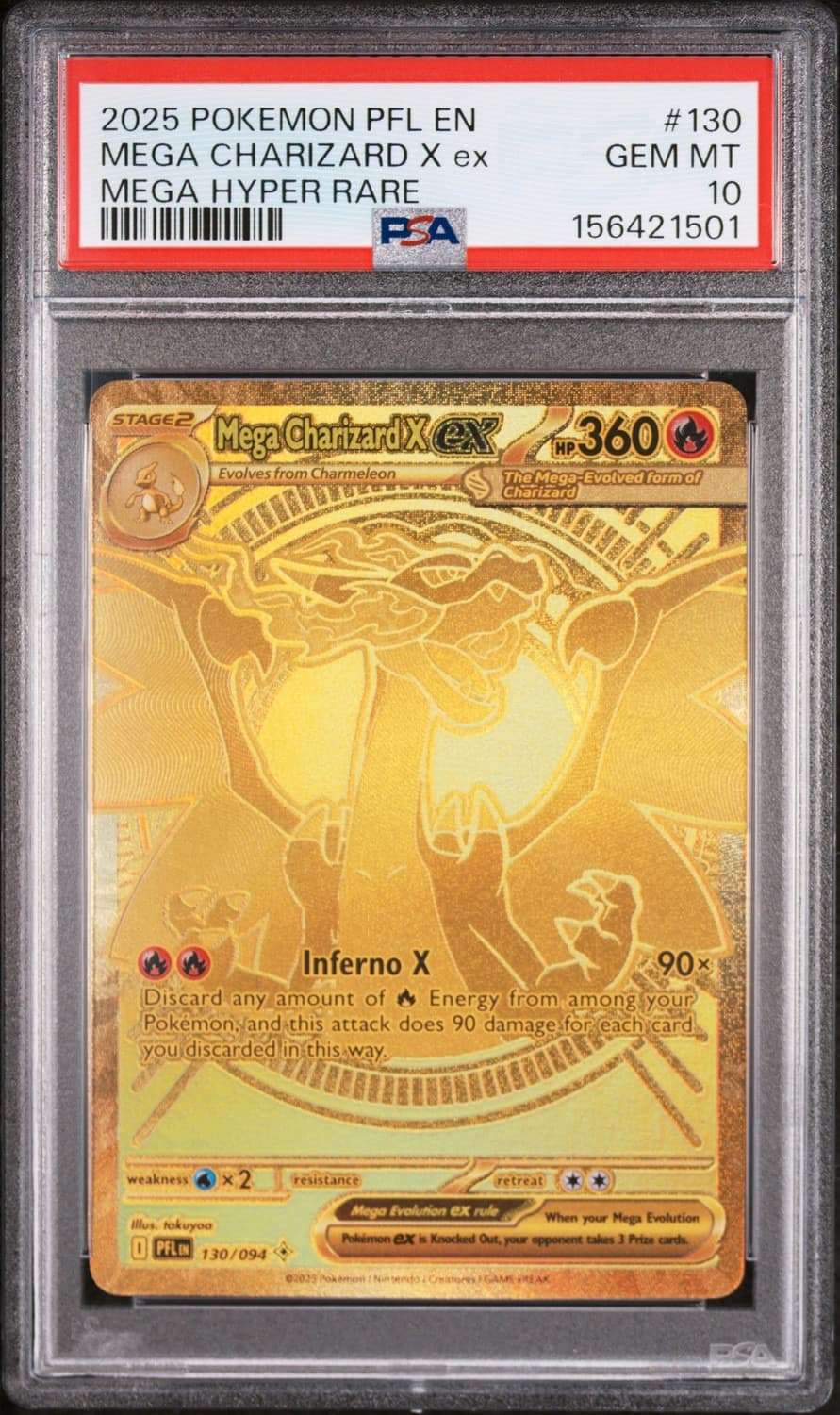 Mega Charizard X Ex