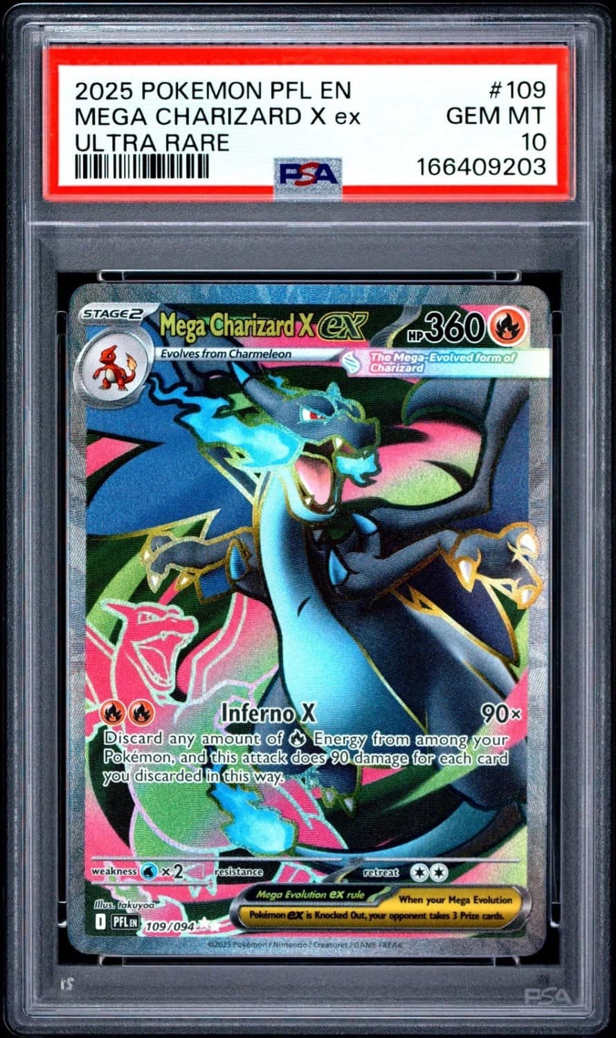 Mega Charizard X Ex